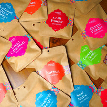 Load image into Gallery viewer, A collection of spice blend refill packets