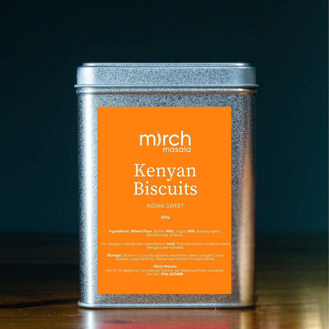 Indian Kenyan Biscuit Tin