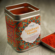 Load image into Gallery viewer, A tin of Tandoori Masala spice blend 
