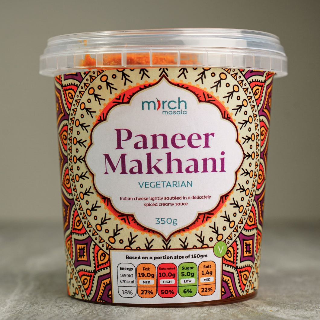 A meal pot of our Paneer Makhani curry 
