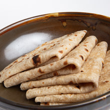 Load image into Gallery viewer, A stack of fresh hot chappati&#39;s
